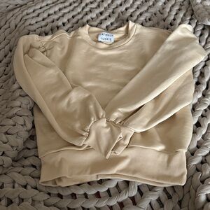 Cream Catwalk Junkie Women's Sweatshirt  - size medium